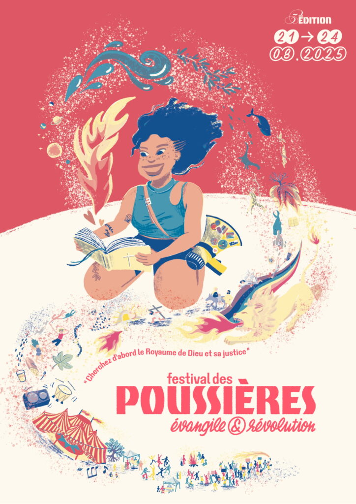 Affiche du festival des poussières